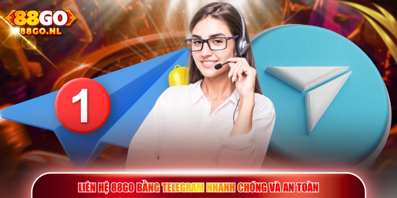 Liên hệ 88go bằng Telegram nhanh chóng và an toàn